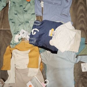Kids' Multicolor Long-Sleeve Bodysuit Set